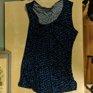 New York & Company Sleeveless Shirt / Work Shell